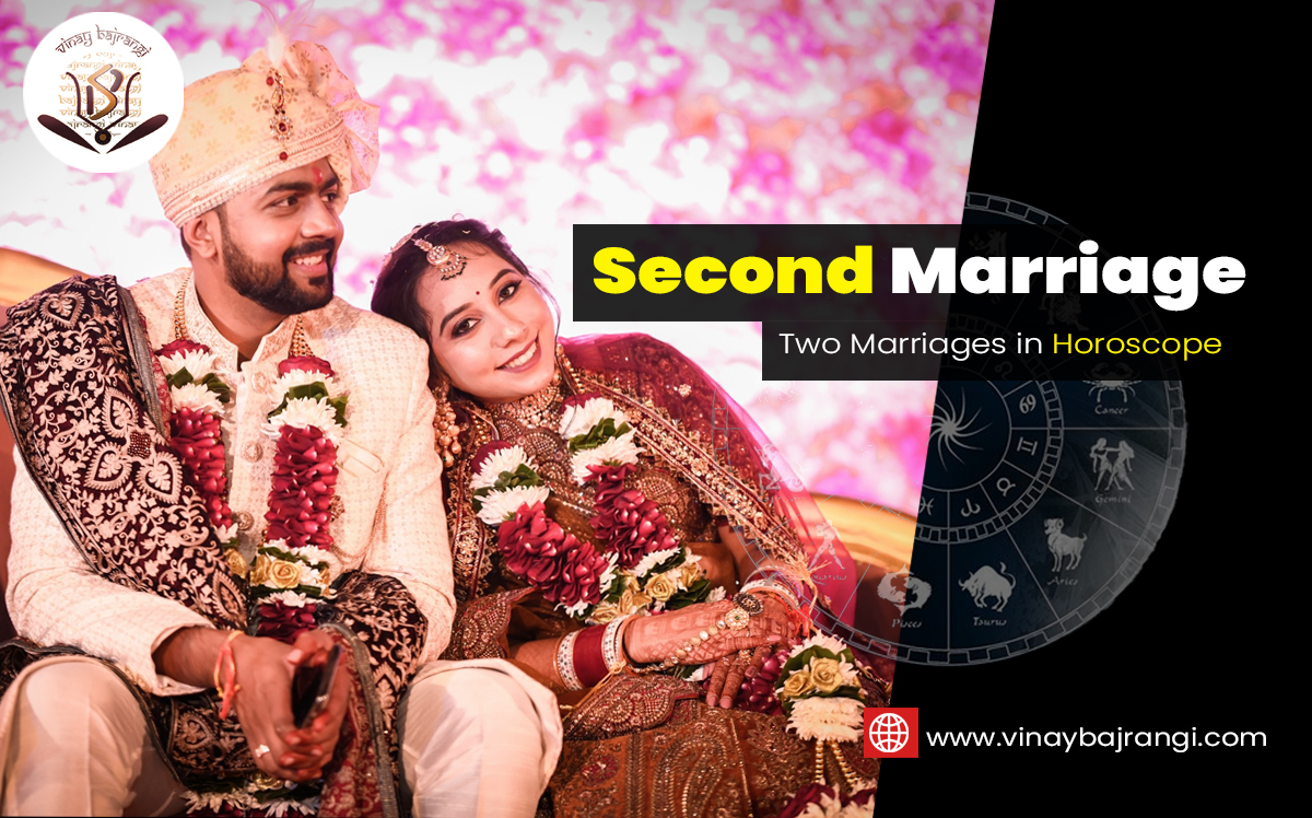 Second Marriage Yoga - Yoga of Two Marriages in Horoscope