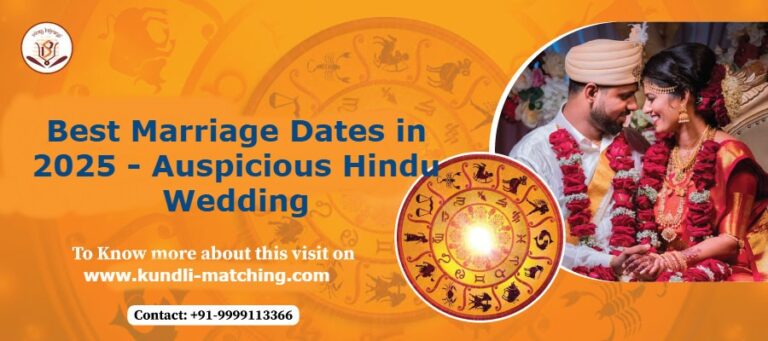 Best Marriage Dates in 2025 – Auspicious Hindu Wedding