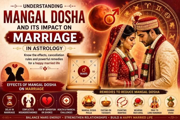 Understanding Mangal Dosha and its impact on marriage in astrology
