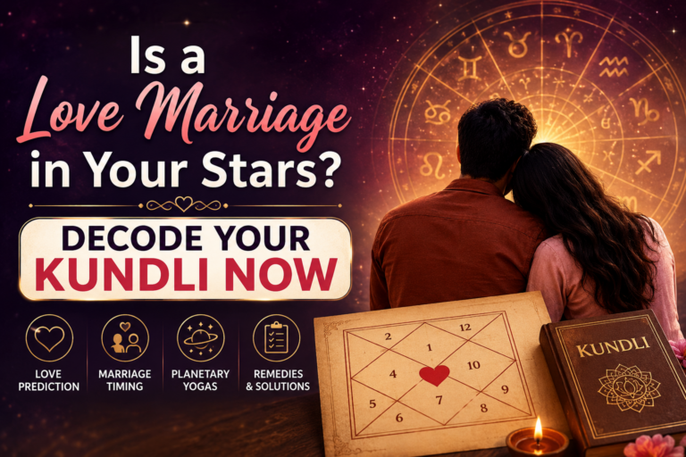 Is a Love Marriage in Your Stars? Decode Your Kundli Now