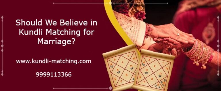 Should We Believe in Kundli Matching for Marriage?
