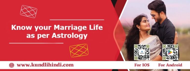 Know Your Marriage Life as per Astrology