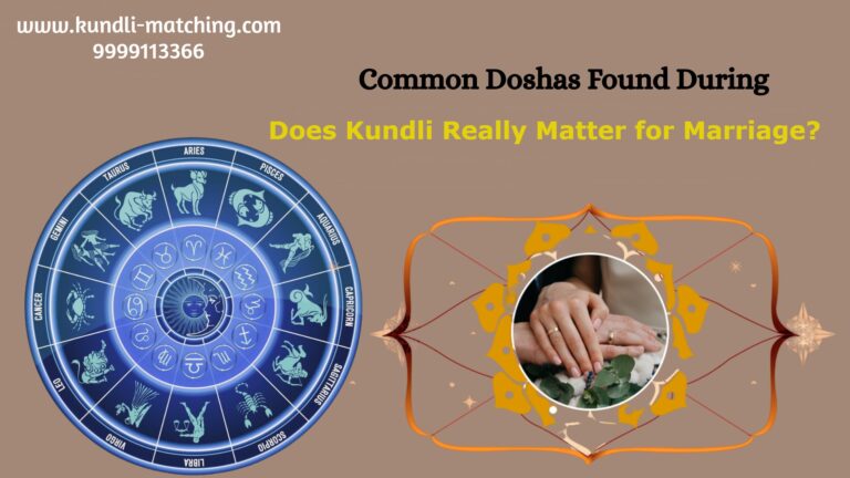 Does Kundli Really Matter for Marriage?