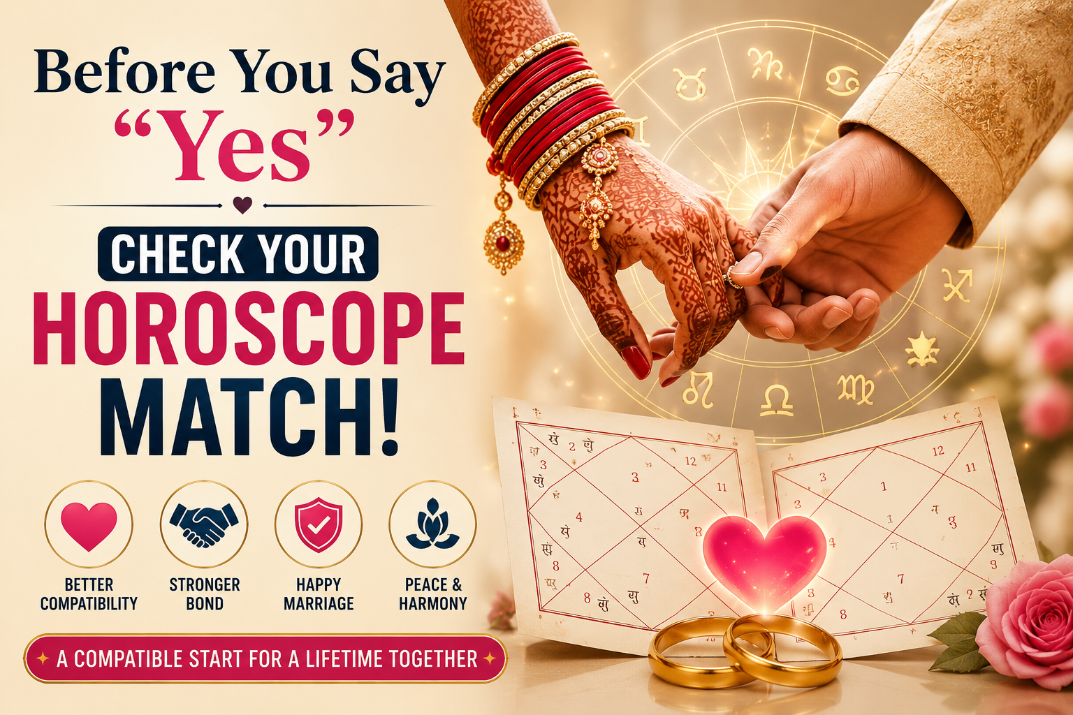 Before You Say “Yes” — Check Your Horoscope Match!