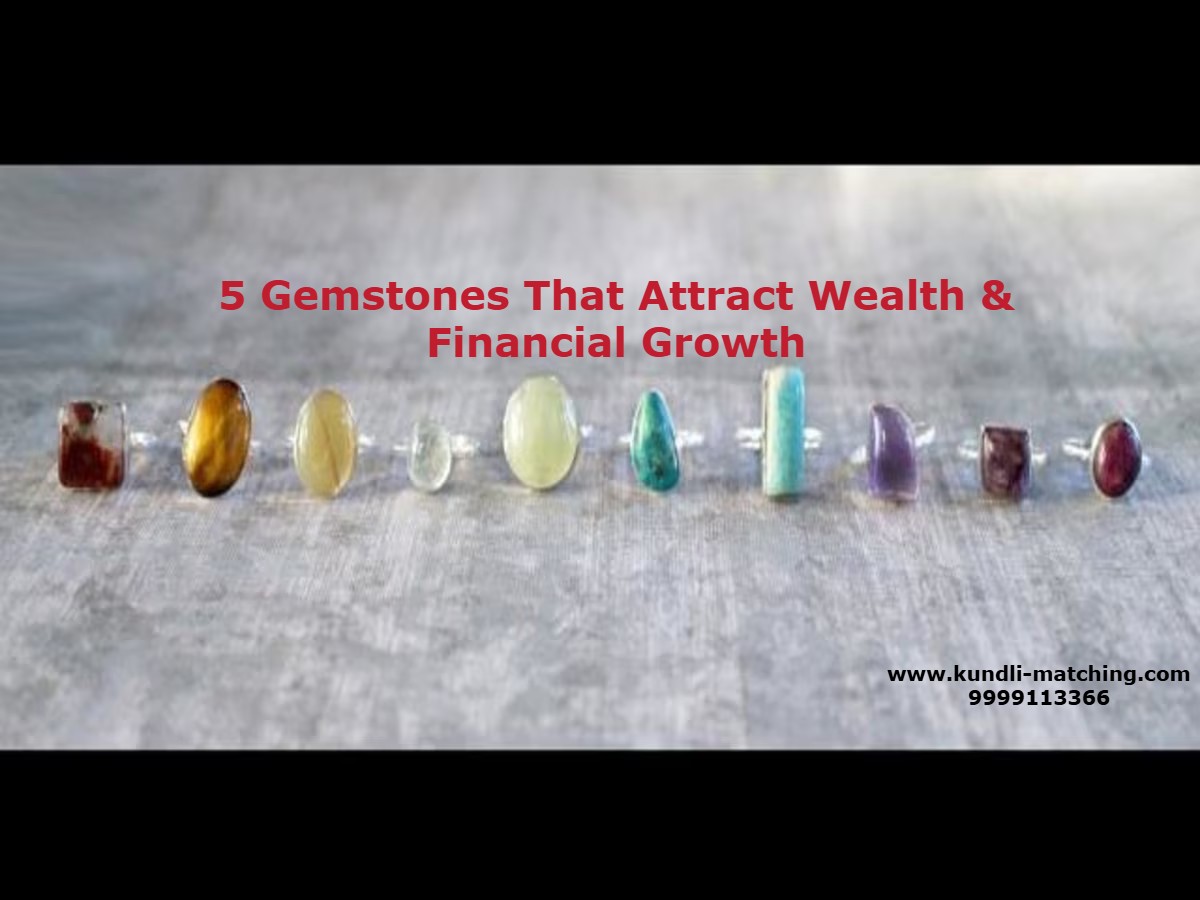 Gemstones for Wealth and Financial Growth