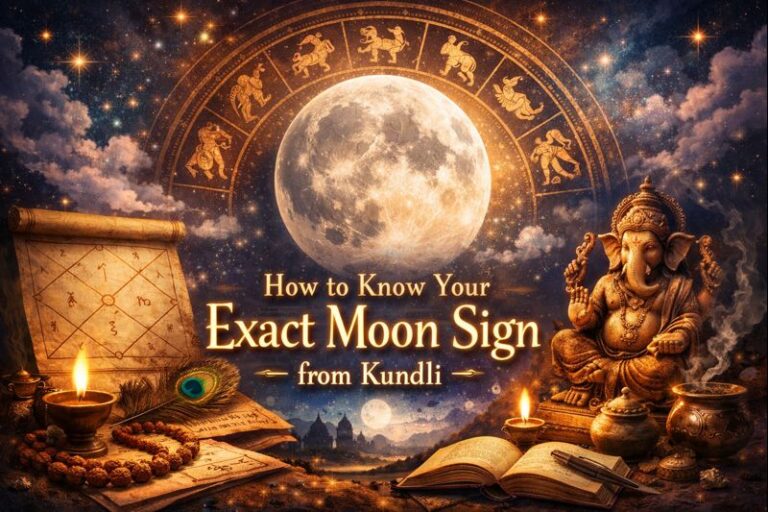 How to Know Your Exact Moon Sign from Kundli
