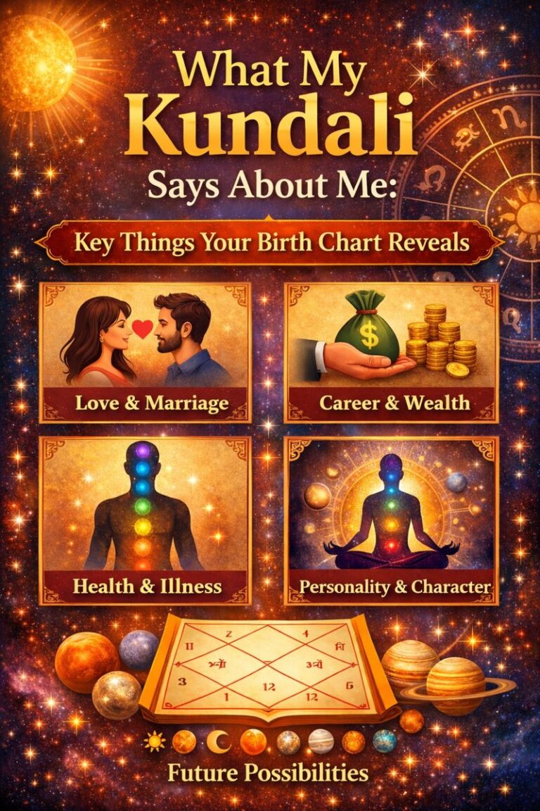 What My Kundali Says About Me: Key Things Your Birth Chart Reveals