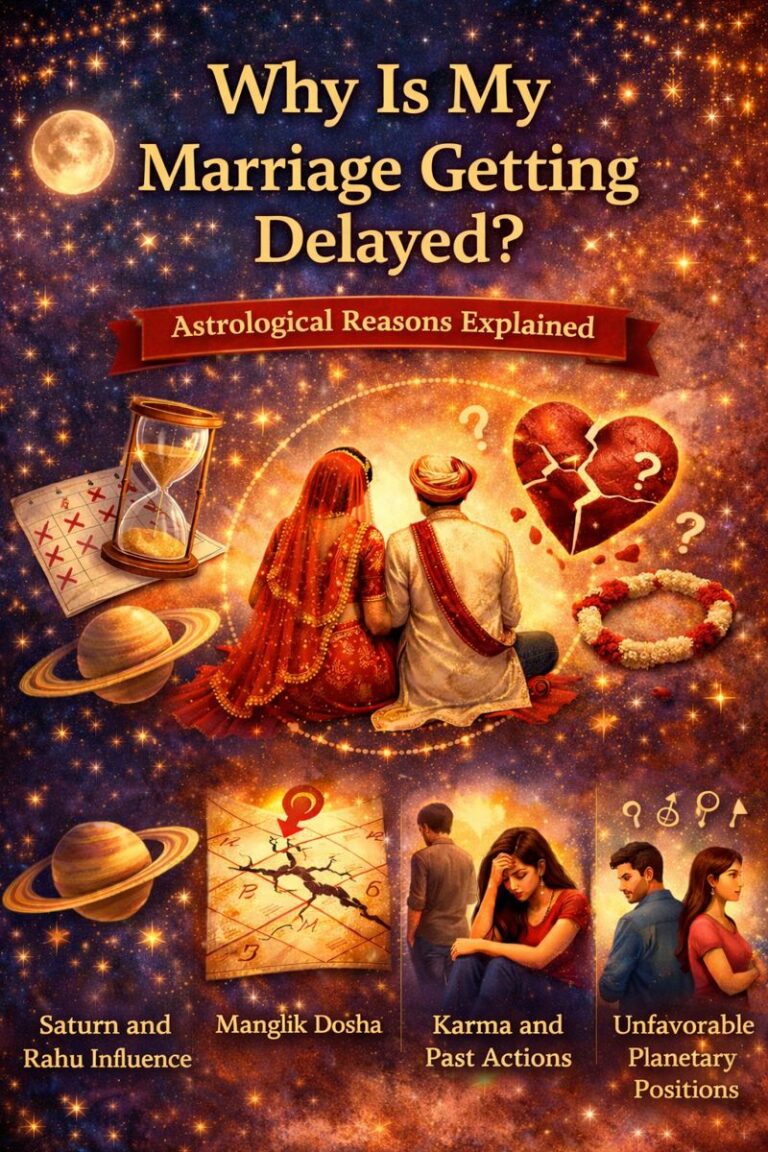 Why Is My Marriage Getting Delayed? Astrological Reasons Explained