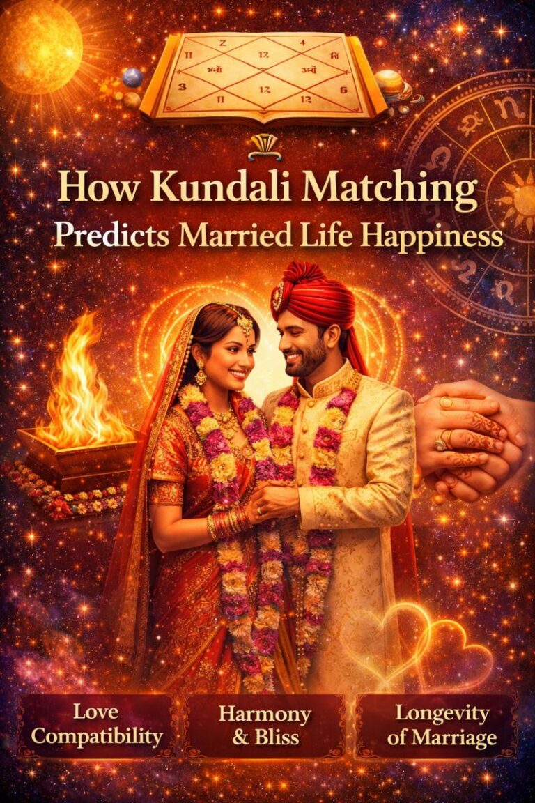 How Kundali Matching Predicts Married Life Happiness