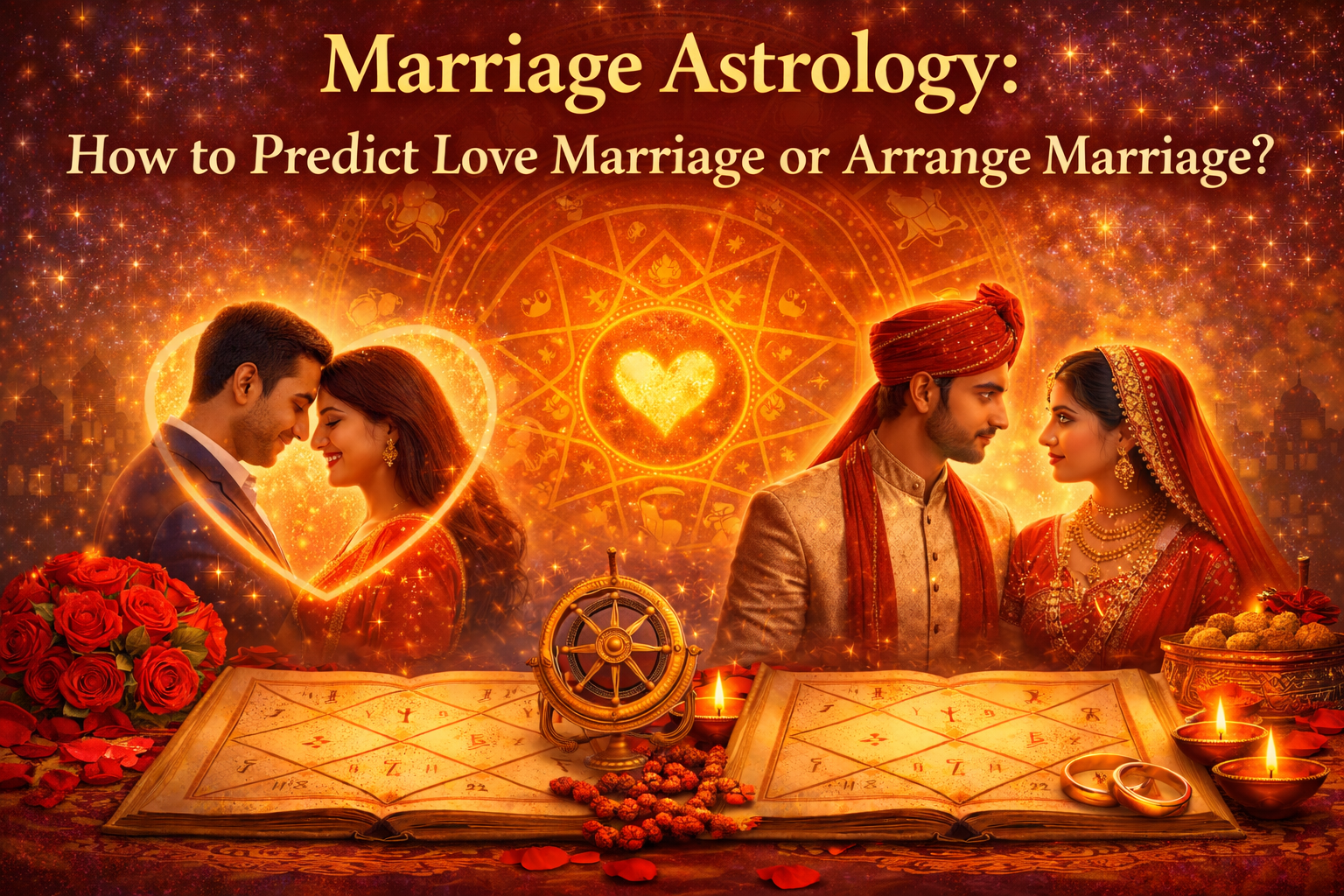 Marriage Astrology How to Predict Love Marriage or Arrange Marriage
