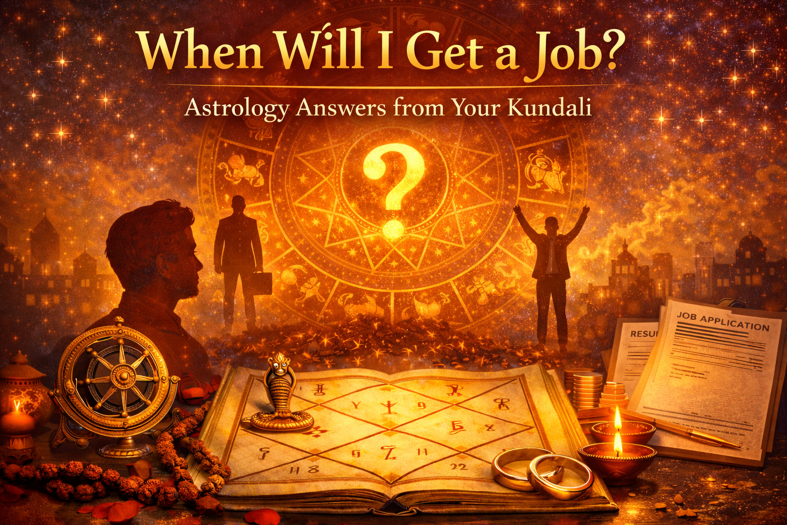 When Will I Get a Job? Astrology Answers from Your Kundali