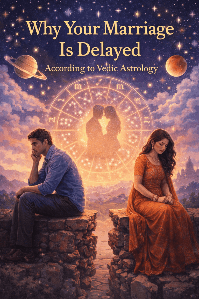 Why Your Marriage Is Delayed According to Vedic Astrology