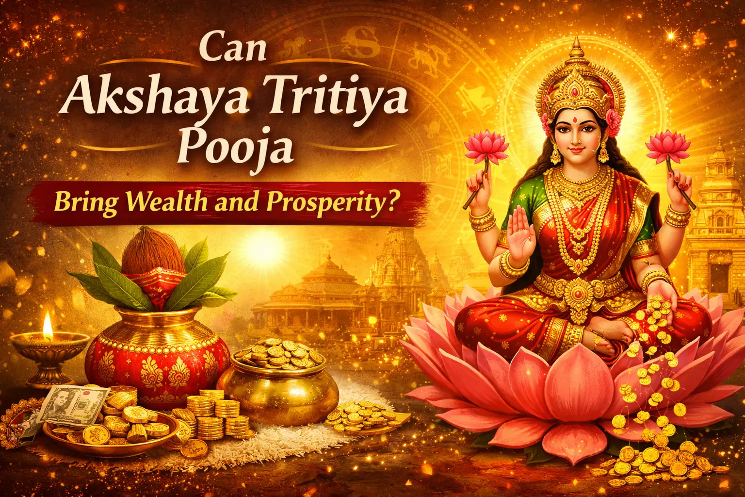 Akshaya Tritiya Pooja Bring Wealth and Prosperity