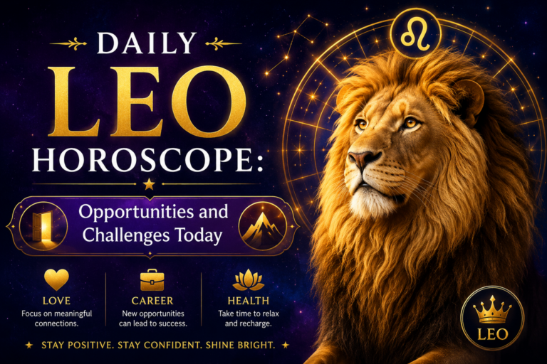 Daily Leo Horoscope: Opportunities and Challenges Today
