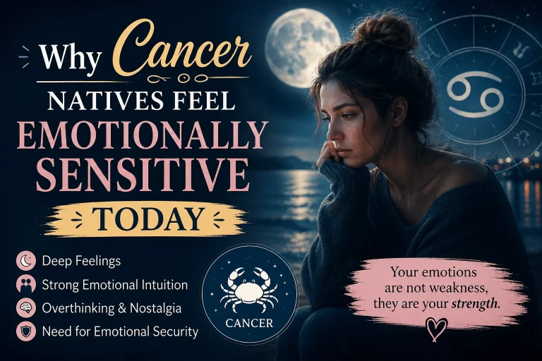 Why Cancer Natives Feel Emotionally Sensitive Today