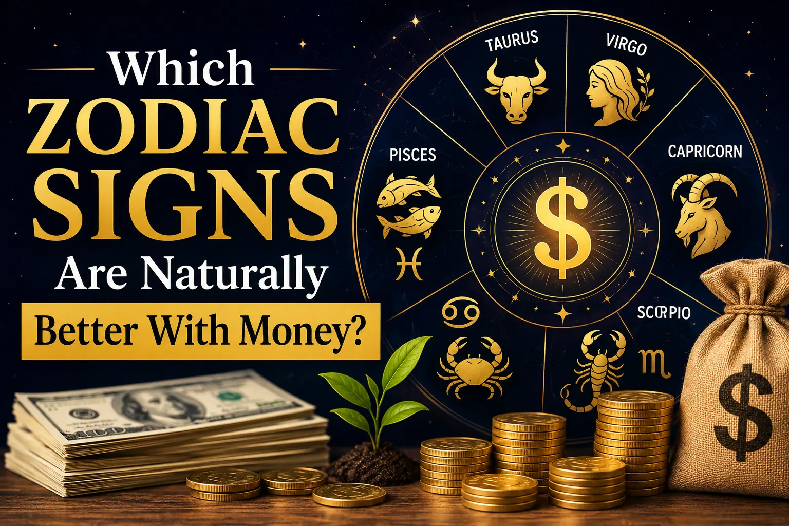 Which Zodiac Signs Are Naturally Better With Money?