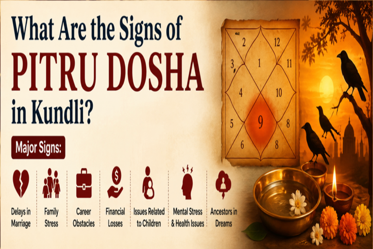 What Are the Signs of Pitra Dosha in Kundli?