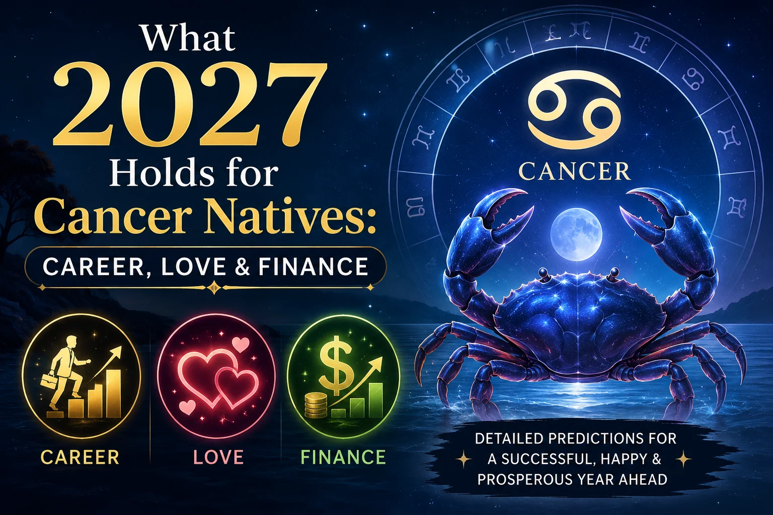 Cancer Horoscope 2027: Career, Love & Finance