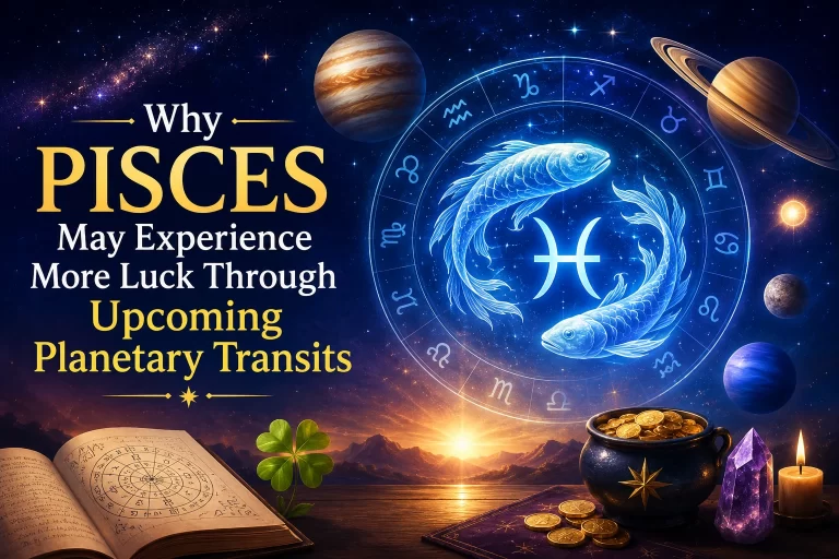 Why Pisces May Experience More Luck Through Upcoming Planetary Transits