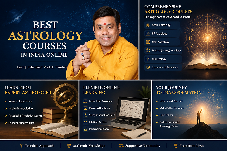 Best Online Vedic Astrology Course and Jyotish Pushpa