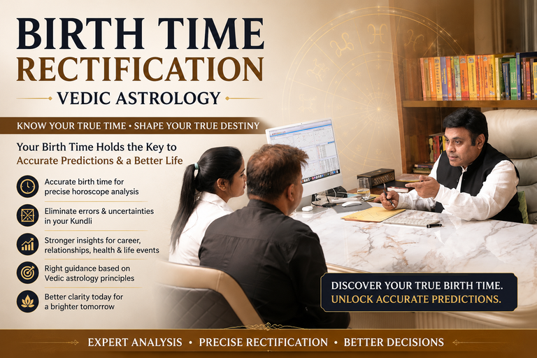 Birth Time Rectification Online for Accurate Kundli Analysis