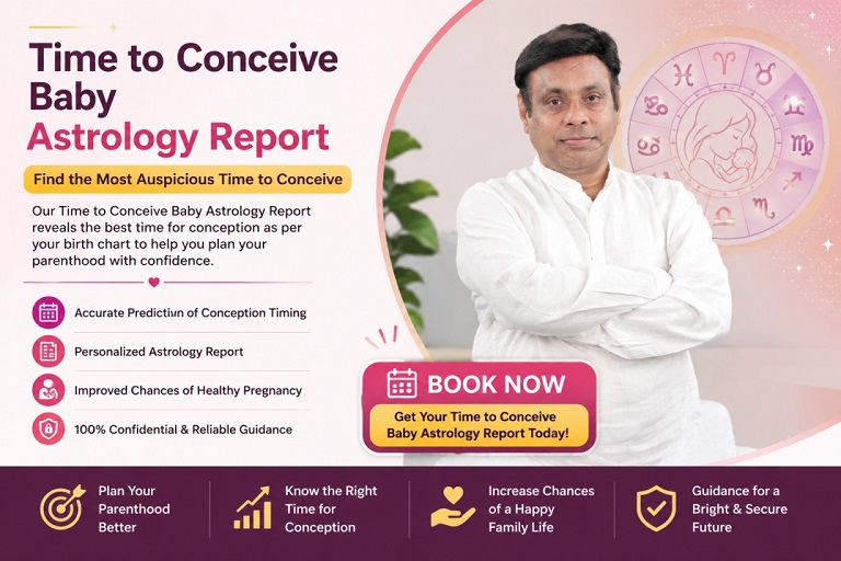Time to Conceive Baby Astrology Report Online
