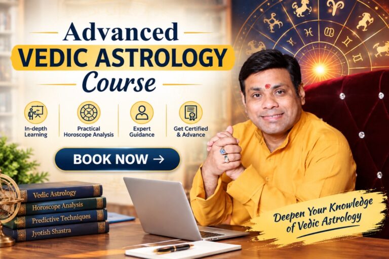 Advanced Vedic Astrology Course Online for Serious Learners